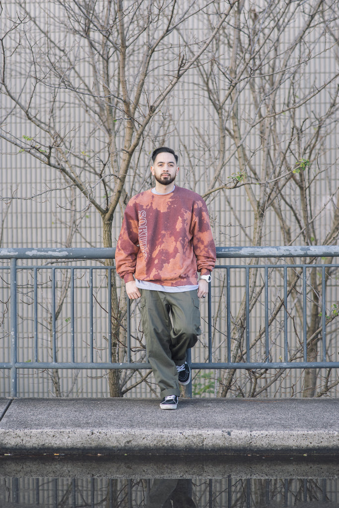 Sokudo Bleach Sweater (Maroon)
