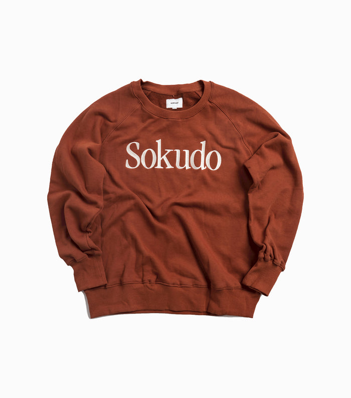Sokudo Garamond Sweater - Terracotta